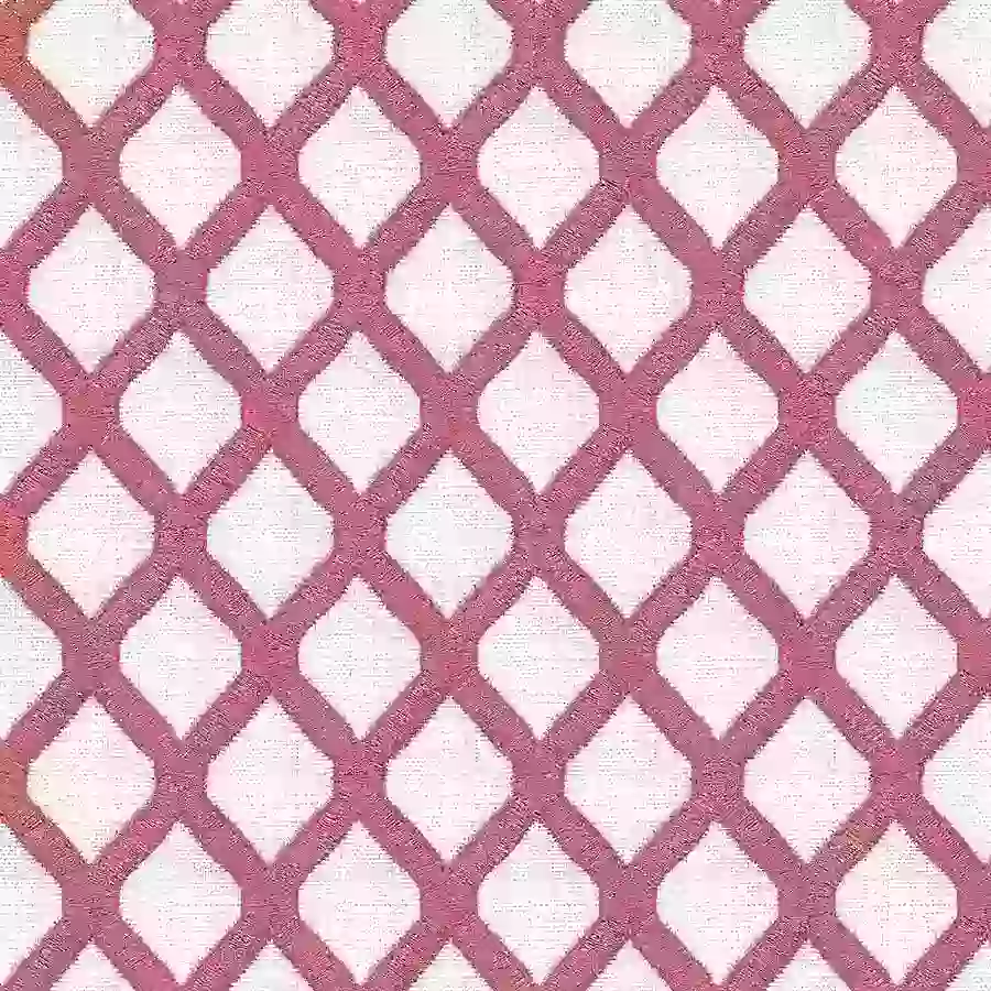 Crisscross Bubblegum Roman Blind