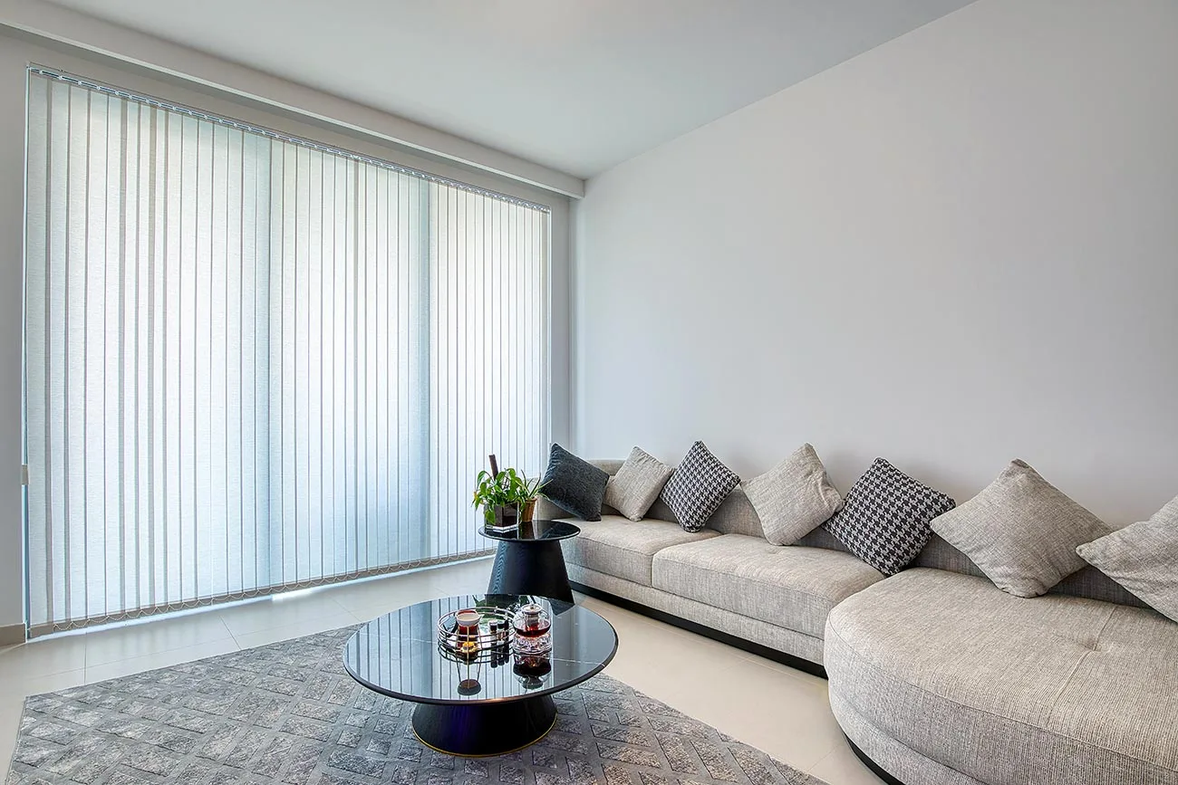 Porto Ice Vertical Blinds